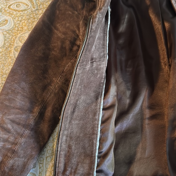 Wilson’s Vintage 1990’s Women’s Leather Jacket size S - Picture 4 of 10